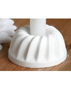 Gugelhupfkerzenständer mit Kerze