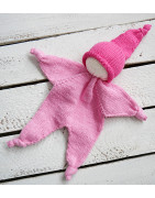 Gestricktes Schmusetuch - Knubbelchen