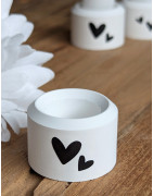 Mini Kerzenhalter mit Stabkerze