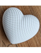 Dekoschale oval mit Herz