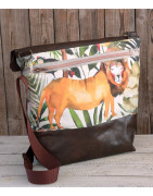 Foldover Umhängetasche