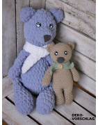 Großer gehäkelter Dekobär