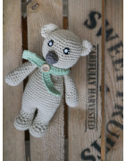 Kleiner gehäkelter Dekobär