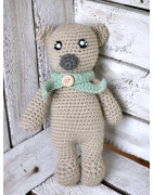 Kleiner gehäkelter Dekobär