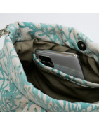 Sommerliche Umhängetasche mit abnehmbaren Henkel