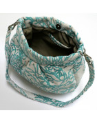 Sommerliche Umhängetasche mit abnehmbaren Henkel