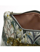 Ordnungshelfer für die Hand- oder Reisetasche mit zwei verschiedenen Tier-Motiven auf der Außenseite und farblich passendem Inne