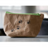 Täschchen aus veganem Papierleder, Motiv Katze