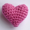 Schlüsselanhänger, gehäkeltes Herz, Handarbeit, DIY, Geschenk, Muttertag, Valentintstag