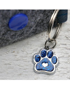 Chiptäschchen aus veganem Filz als Schlüsselanhänger. Minitäschchen für Einkaufschips, kleines Geldtäschchen.