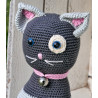 Große Häkelfigur - Katze Lucy