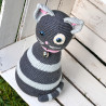 Große Häkelfigur - Katze Lucy