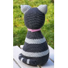Große Häkelfigur - Katze Lucy